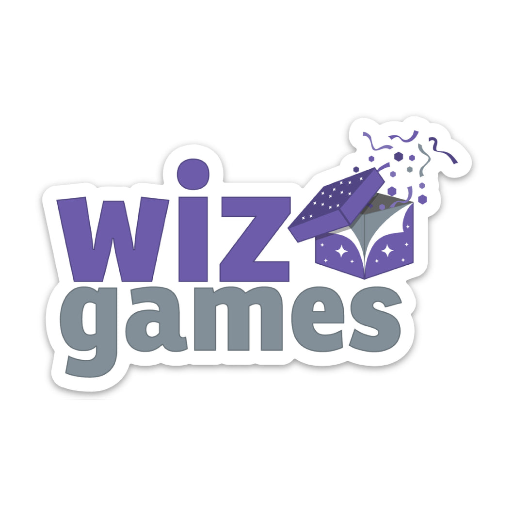 Wiz Games Sticker