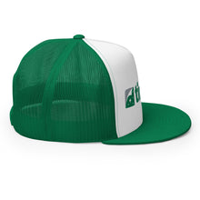 Load image into Gallery viewer, Green / White Trucker Cap
