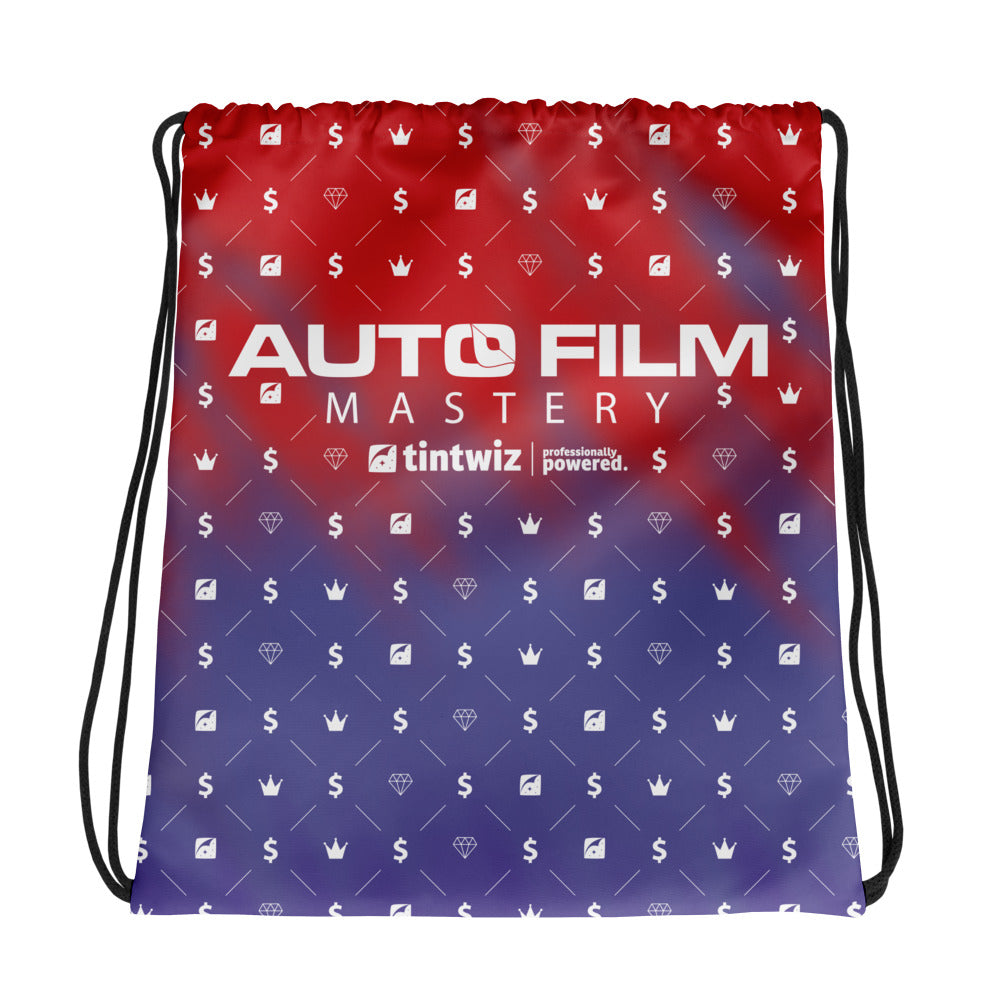 Auto Film Mastery x Tint Wiz Drawstring Bag