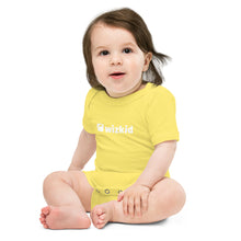 Load image into Gallery viewer, Yellow Wiz Kid Baby Short Sleeve One Piece
