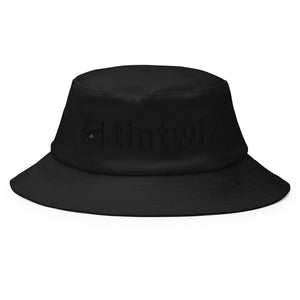 Blackout Old School Bucket Hat