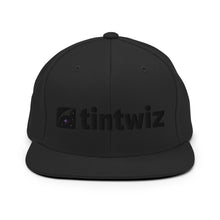 Load image into Gallery viewer, Blackout Snapback Hat
