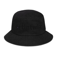 Load image into Gallery viewer, Blackout Denim Bucket Hat

