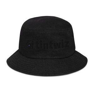 Blackout Denim Bucket Hat