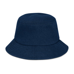 Classic Black Denim Bucket Hat