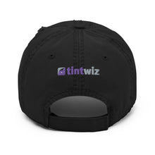 Load image into Gallery viewer, Black Distressed Dad Hat
