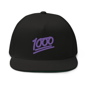 1000 Wiz Flat Bill Hat