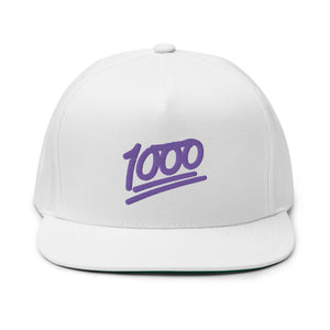 1000 Wiz Flat Bill Hat