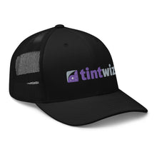 Load image into Gallery viewer, Black Trucker Cap
