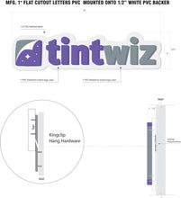 Load image into Gallery viewer, Tint Wiz Wall Sign
