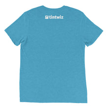 Load image into Gallery viewer, Aqua Tint Wiz Unisex Tri-Blend T-Shirt
