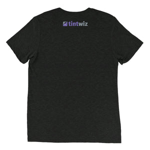 Charcoal-Black Tint Wiz Unisex Tri-Blend T-Shirt