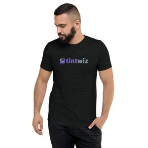 Charcoal-Black Tint Wiz Unisex Tri-Blend T-Shirt