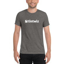 Load image into Gallery viewer, Grey Tint Wiz Unisex Tri-Blend T-Shirt
