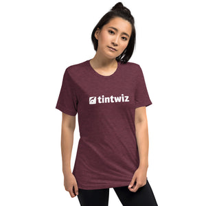 Maroon Tint Wiz Unisex Tri-Blend T-Shirt