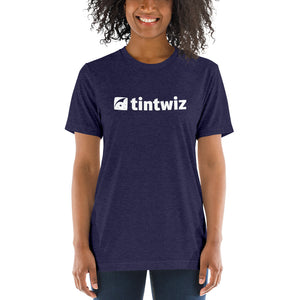 Navy Tint Wiz Unisex Tri-Blend T-Shirt