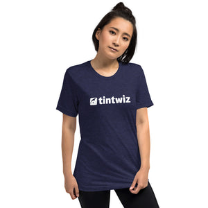 Navy Tint Wiz Unisex Tri-Blend T-Shirt