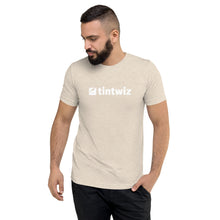 Load image into Gallery viewer, Oatmeal Tint Wiz Unisex Tri-Blend T-Shirt
