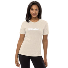 Load image into Gallery viewer, Oatmeal Tint Wiz Unisex Tri-Blend T-Shirt
