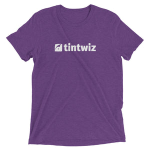 Purple Tint Wiz Unisex Tri-Blend T-Shirt