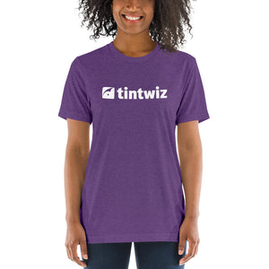 Purple Tint Wiz Unisex Tri-Blend T-Shirt