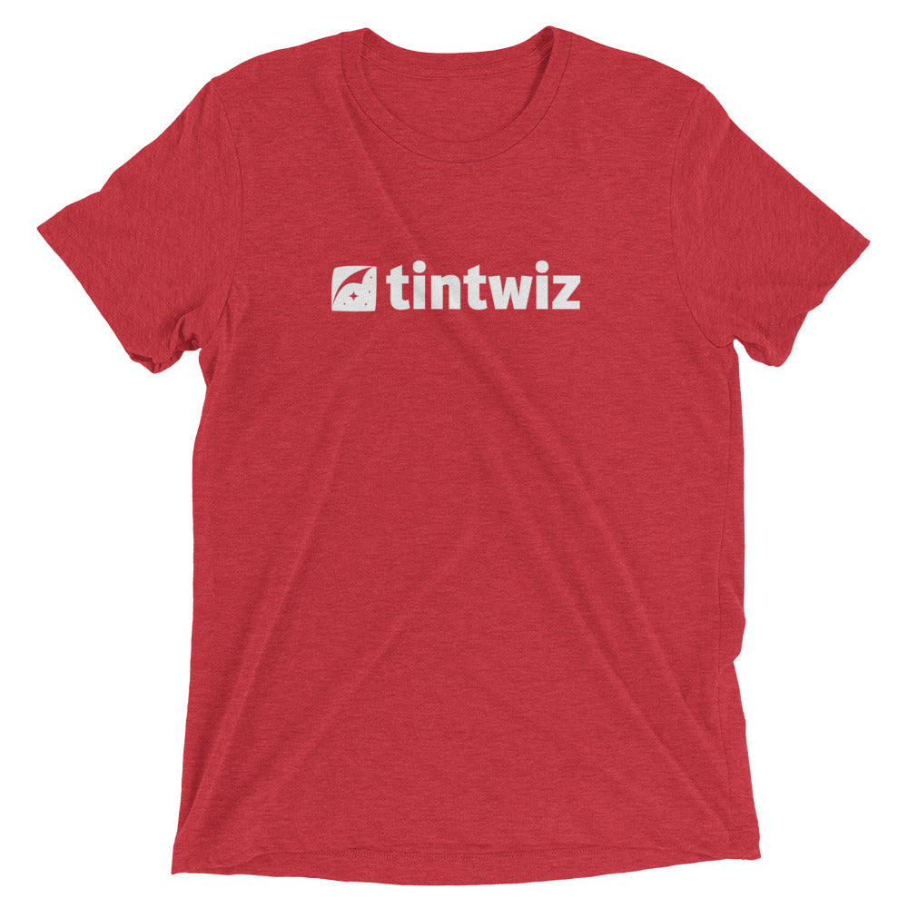 Red Tint Wiz Unisex Tri-Blend T-Shirt