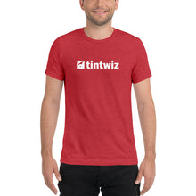 Load image into Gallery viewer, Red Tint Wiz Unisex Tri-Blend T-Shirt
