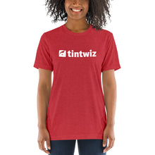 Load image into Gallery viewer, Red Tint Wiz Unisex Tri-Blend T-Shirt
