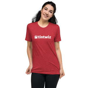 Red Tint Wiz Unisex Tri-Blend T-Shirt