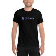 Load image into Gallery viewer, Black Tint Wiz Unisex Tri-Blend T-Shirt
