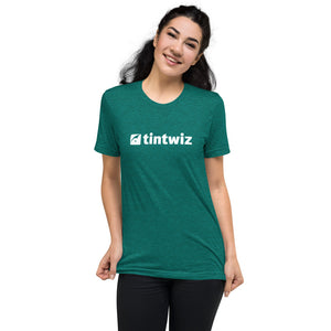 Teal Tint Wiz Unisex Tri-Blend T-Shirt