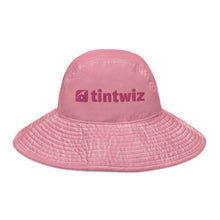 Load image into Gallery viewer, Pink Wide Brim Bucket Hat
