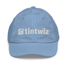 Load image into Gallery viewer, Baby Blue Tint Wiz Youth Baseball Cap
