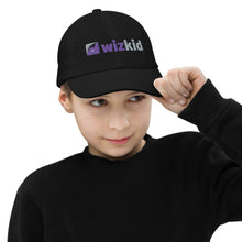 Load image into Gallery viewer, Black Wiz Kid Youth Baseball Cap
