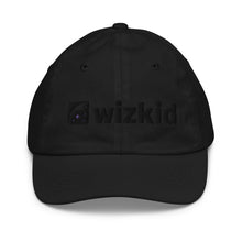 Load image into Gallery viewer, Blackout Wiz Kid Youth Baseball Cap
