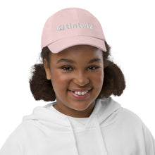 Load image into Gallery viewer, Light Pink Tint Wiz Youth Baseball Cap
