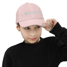 Load image into Gallery viewer, Light Pink Wiz Kid Youth Baseball Cap
