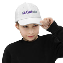 Load image into Gallery viewer, White Tint Wiz Youth Baseball Cap
