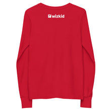 Load image into Gallery viewer, Red Wiz Kid Youth Long Sleeve Tee

