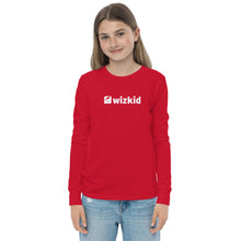 Load image into Gallery viewer, Red Wiz Kid Youth Long Sleeve Tee
